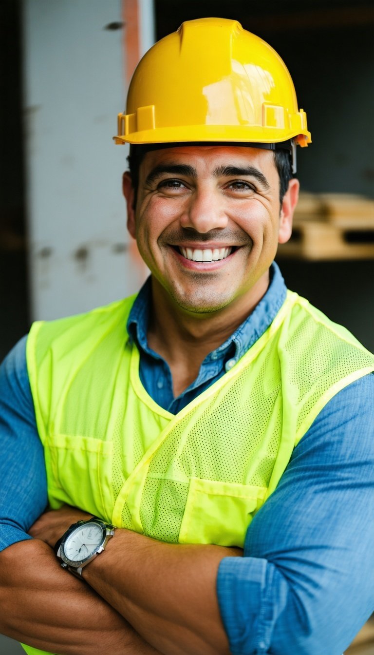 happy hispanic construction worker-1