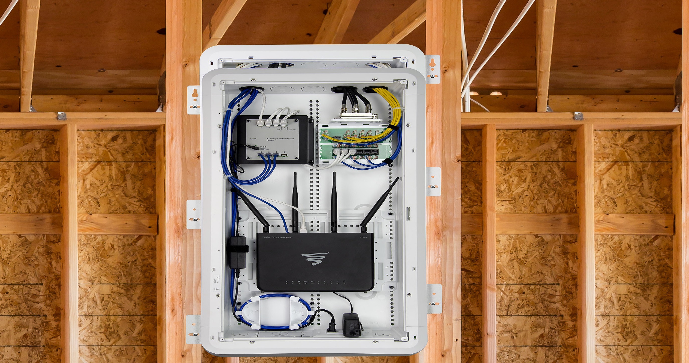Structured Wiring Enclousre Framing
