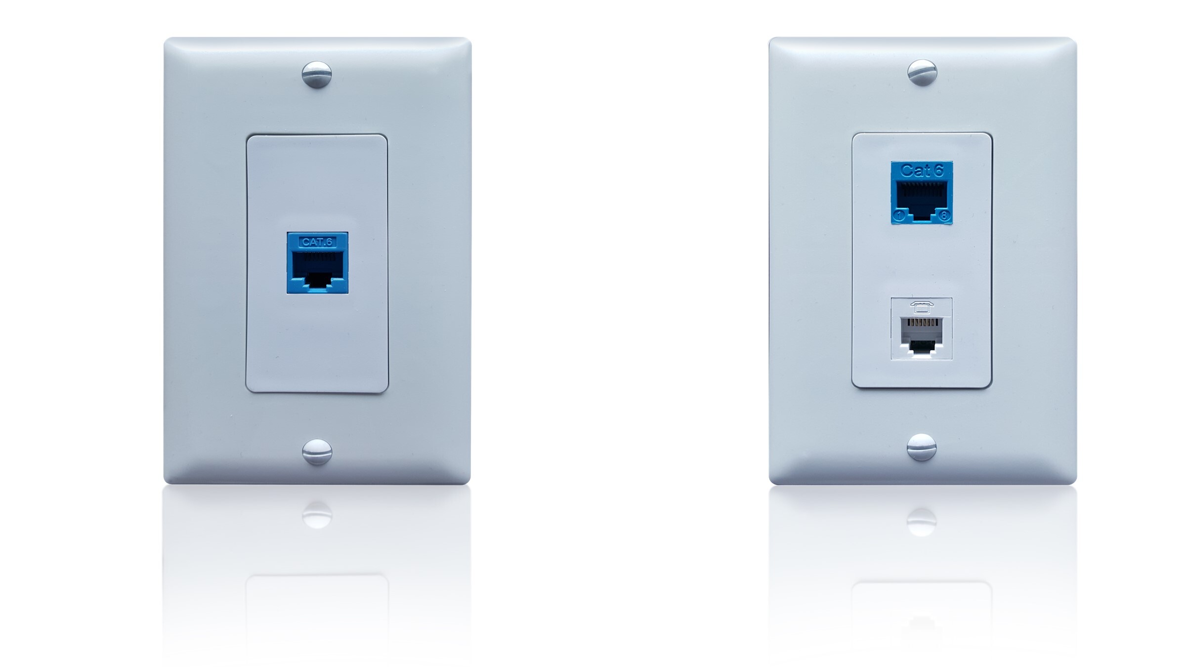 Structured Wiring Wall Plates